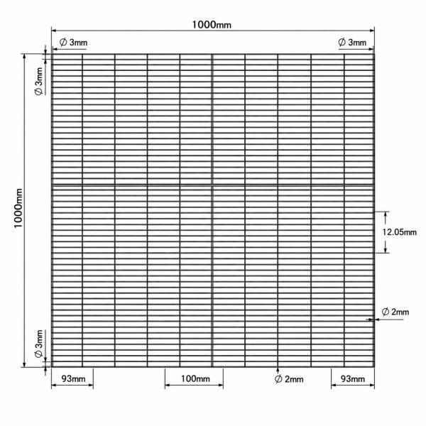 Malla electrosoldada (ideal para la fabricación de voladeros) Voladeros