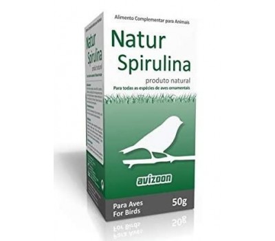Avizoon Natur Espirulina 50 grs (contiene un 60% de proteínas, vitaminas y aminoácidos)
