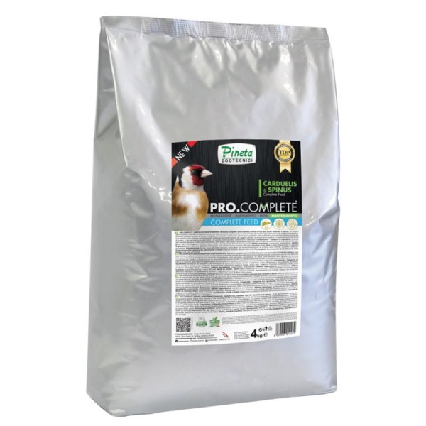 Pienso Pro Complete Carduelis y Spinus Mantenimiento 4 kg Food goldfinches and wild