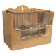 Jaula de canto con cajón metacrilato Silvestrismo Cages and Accessories
