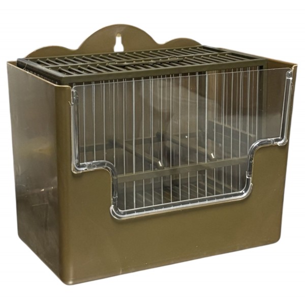 Jaula de canto con cajón metacrilato Silvestrismo Cages and Accessories