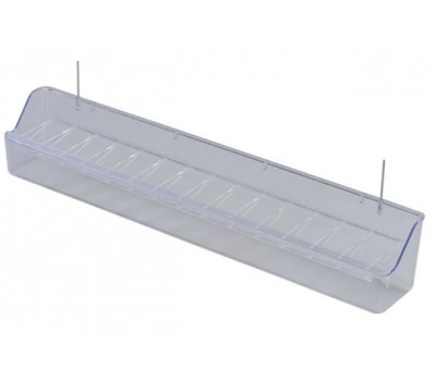 Comedero transparente para voladero con alambre Art. 100