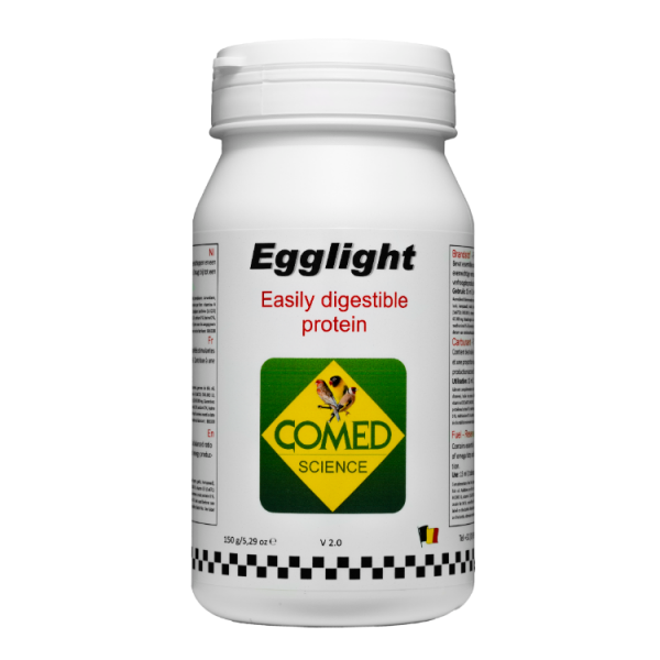 Comed Egglight 150 gr, (proteínas altamente digeribles). Para pájaros Complementos proteicos Comed Egglight 150 gr, (proteínas altamente digeribles). Para pájaros Complementos proteicos