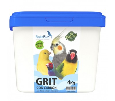 Grit con Carbón al anis 4 kg Fortebird