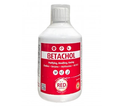 Betachol the red animals 500 ml (desintoxica el organismo, limpiador + vitamina B12)