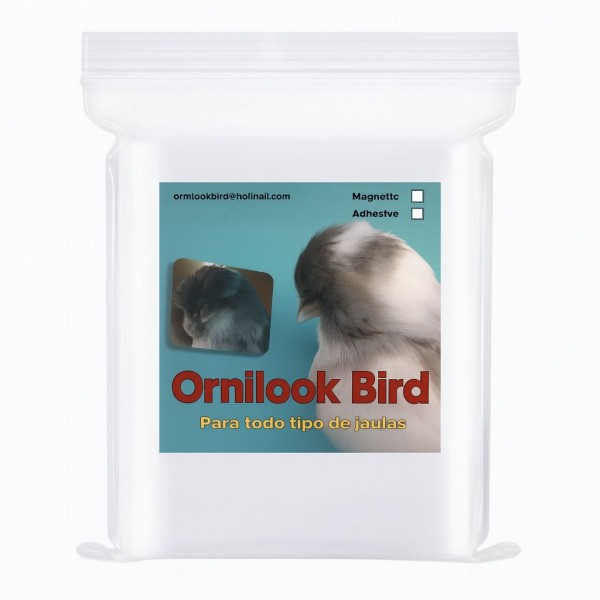 Ornilook Bird Adhesivo - Espejo para la preparación aves  Machinery Breeder