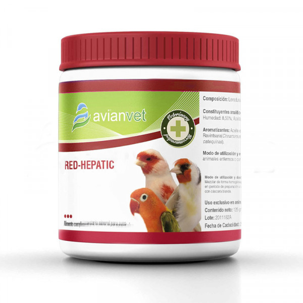 Red Hepatic Avianvet 100 grs