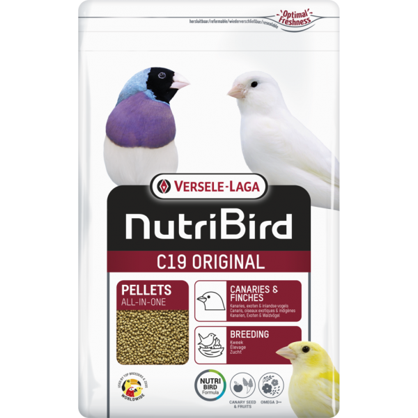 Nutribird C19 ORIGINAL (Sin Doré) Food for canaries