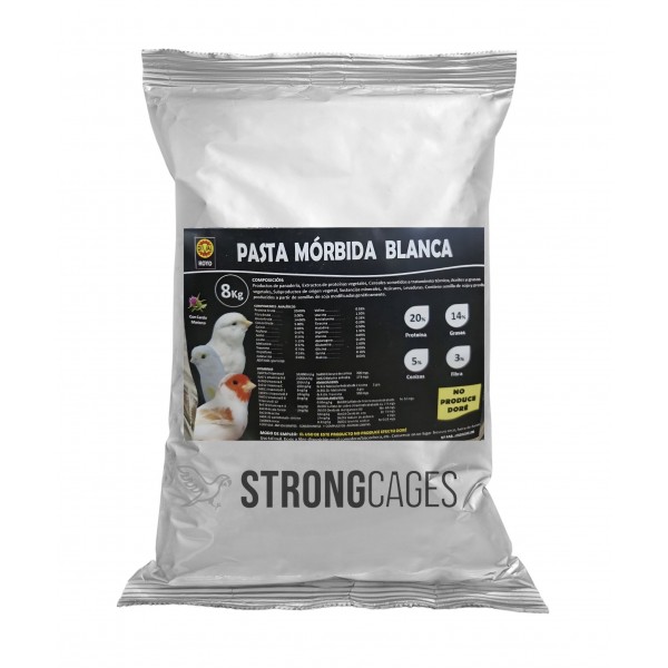 Pasta mórbida Blanca Dival Hoyo 8 kg (Sin Doré) Pastas Mórbidas