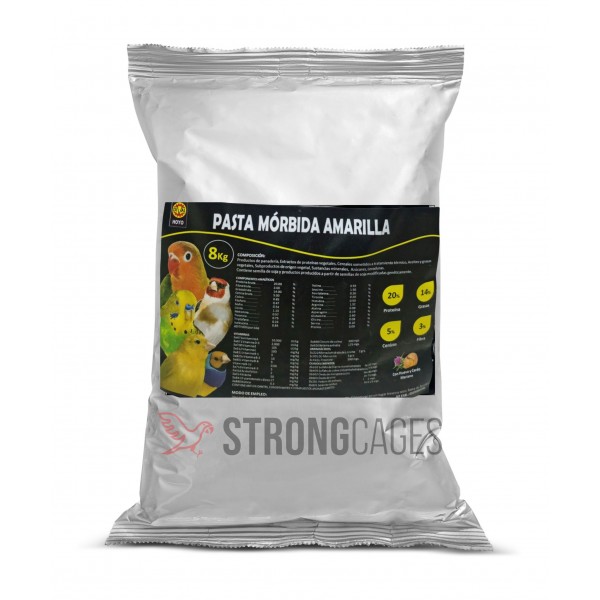 Pasta mórbida Amarilla Dival Hoyo 8 kg Morbid pasta Pasta mórbida Amarilla Dival Hoyo 8 kg Morbid pasta