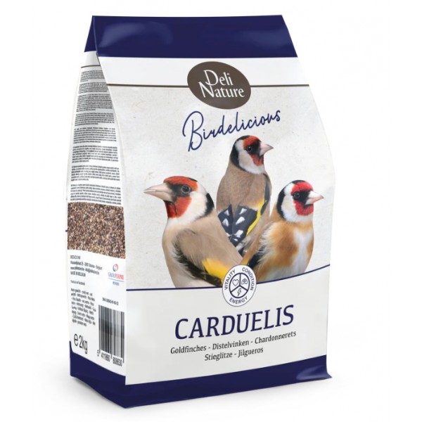 Birdelicious Carduelis - Jilgueros 2kg - Deli Nature