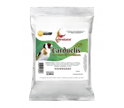 Mixtura Jilgueros Carduelis + Chía (ornizin) 2,5 kg