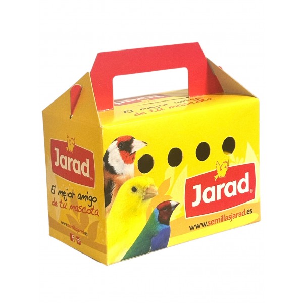 Transportin de cartón para pájaros de Jarad Crates for birds