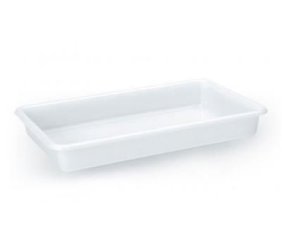 Bandeja plástica rectangular capacidad 2,5 litros