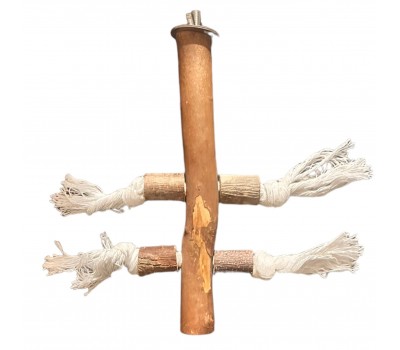 Juguete Percha con cuerda psitacidas