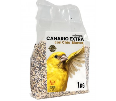 Mixtura Canarios Extra con Chia blanca