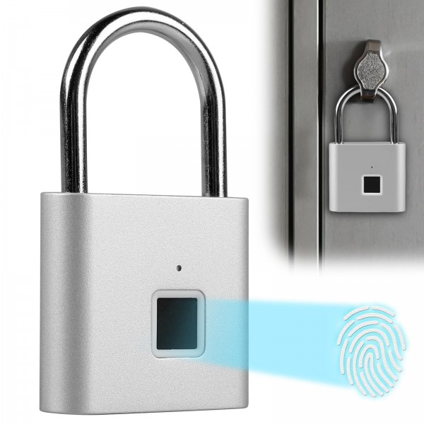 Candado Inteligente con Huella Dactilar – Seguridad Sin Llaves