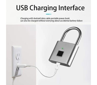 Candado Inteligente con Huella Dactilar – Seguridad Sin Llaves