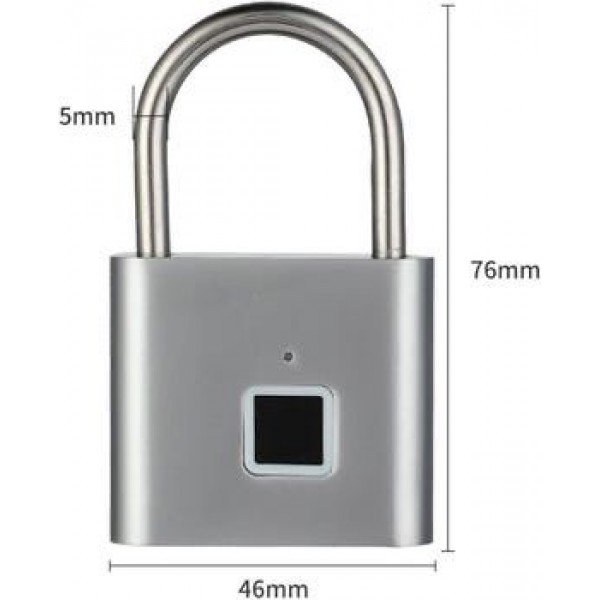 Candado Inteligente con Huella Dactilar – Seguridad Sin Llaves