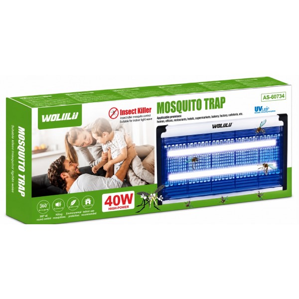 Lámpara Eléctrica Antimosquitos UV 40W Parásitos externos / Insecticidas