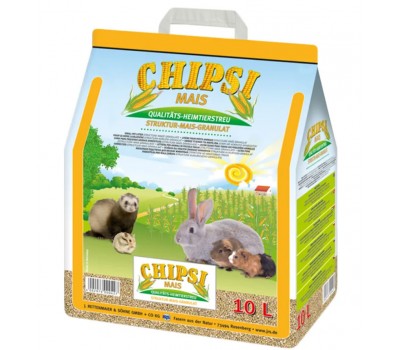 Chipsi Lecho de Maíz Limón para pájaros 10 litros