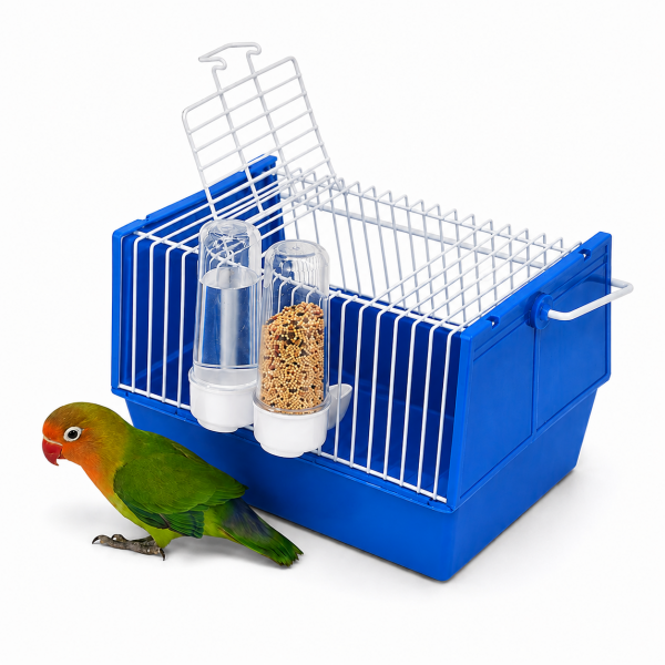 Transportín para Aves Oromana Azul – Seguro, Resistente y Práctico Transportines para aves
