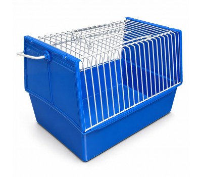 Transportín para Aves Oromana Azul – Seguro, Resistente y Práctico