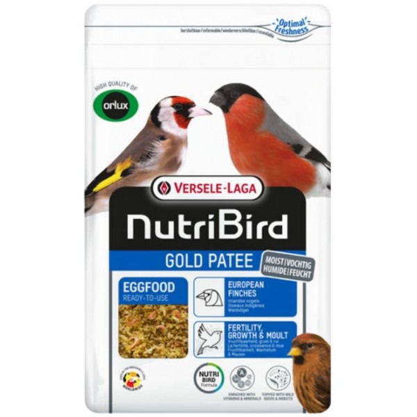 NutriBird Gold Patee Aves Nativas 1Kg Morbid pasta NutriBird Gold Patee Aves Nativas 1Kg Morbid pasta