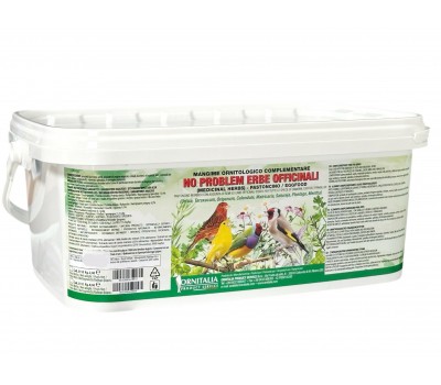 Pasta de cría NO PROBLEM con hierbas curativas de Ornitalia