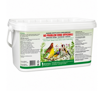 Pasta de cría NO PROBLEM con hierbas curativas de Ornitalia