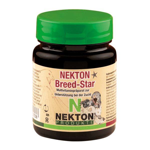 NEKTON Breed-Star 30 g – Suplemento Alimenticio para la Cría y Reproducción de Aves
