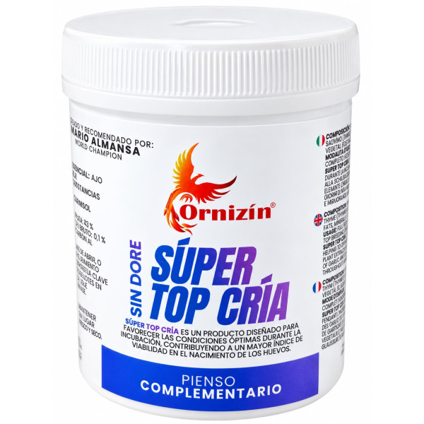 Súper Top Cría Sin Doré Ornizín – 125 g Ornizin
