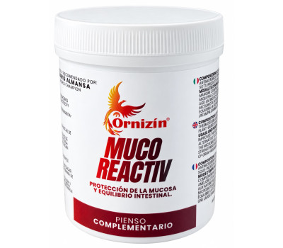 Muco Reactiv Ornizin 125 grs | Protección de la mucosa y equilibrio intestinal