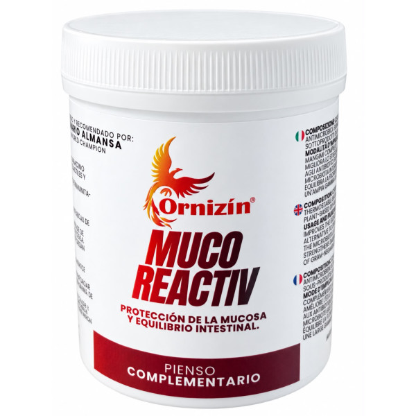 Muco Reactiv Ornizin 125 grs | Protección de la mucosa y equilibrio intestinal Ornizin