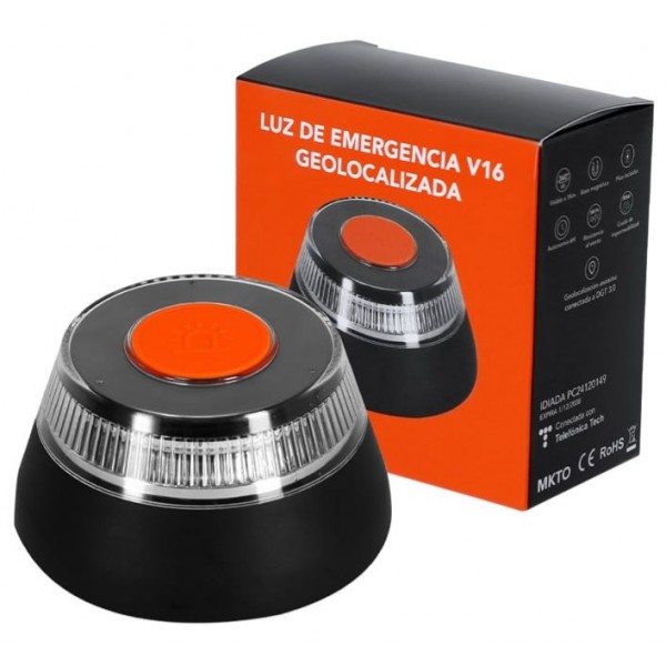 Baliza V16 Geolocalizada Homologada DGT con Conectividad IoT y Datos Incluidos hasta 2038 BAZAR Baliza V16 Geolocalizada Homologada DGT con Conectividad IoT y Datos Incluidos hasta 2038 BAZAR