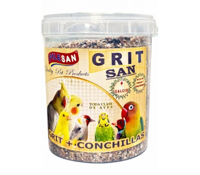 Grit San con carbón y conchitas para Aves 1,5kg