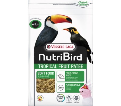 NutriBird Tropical Fruit Patee Minas 1Kg 