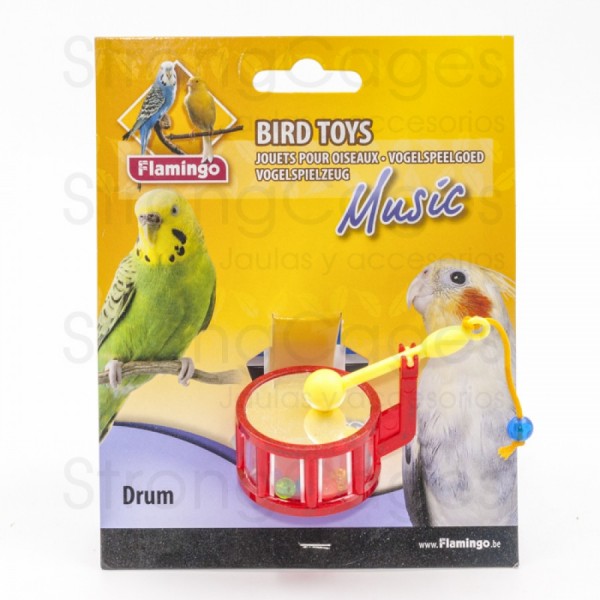 Tambor Periquito Bird Toys