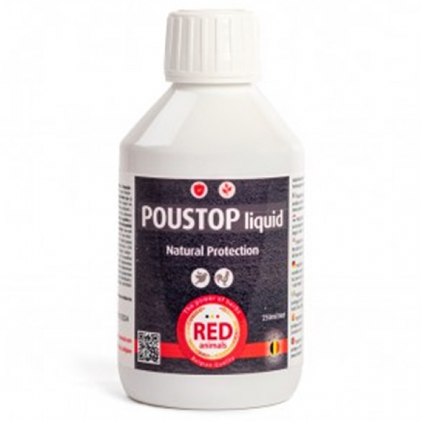 The Red Animals Poustop Liquid 250ml (Protección contra parásitos externos)