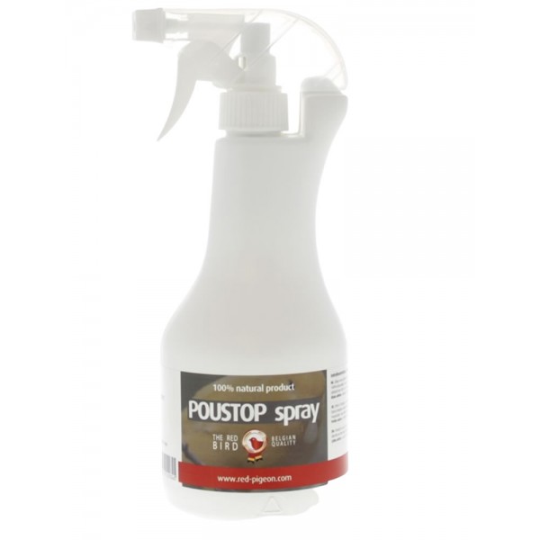 The Red Pigeon Poustop Spray (espectacular producto 100% natural contra parásitos externos)