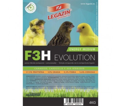 Pienso F3H Evolution Legazin 4 kg