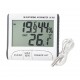 Termómetro Digital para interiores y exteriores con higrómetro LCD de alta precisión ideal para un aviario Machinery Breeder Termómetro Digital para interiores y exteriores con higrómetro LCD de alta precisión ideal para un aviario Machinery Breeder