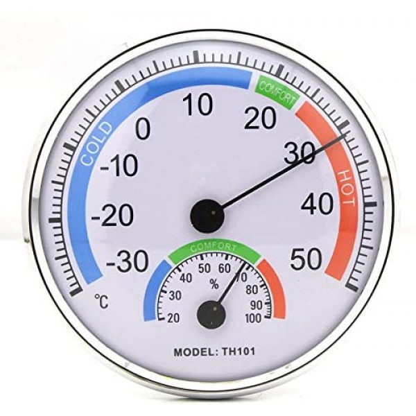 Termómetro de aguja para la temperatura y la humedad Termómetro de aguja para la temperatura y la humedad