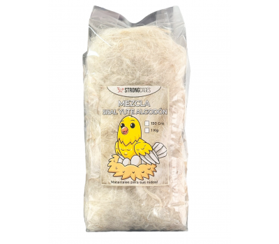 Pelo mezcla sisal, yute y algodón 1 Kg
