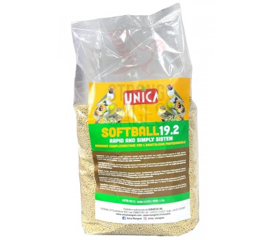 Softball Brown Unica (Perlas blancas sin doré 19% proteinas)