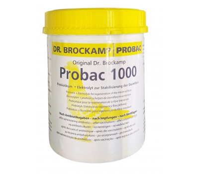 Dr Brockamp Probac 1000 500grs (probiótico + electrolitos concentrados de alta calidad)