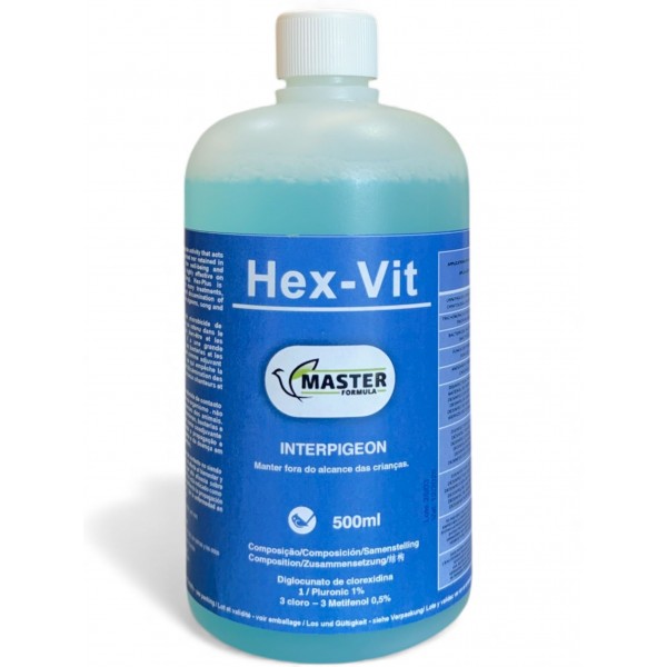 Hex-Plus 500 ml (Desinfectante De Agua, hongos, cándidas, micosis)