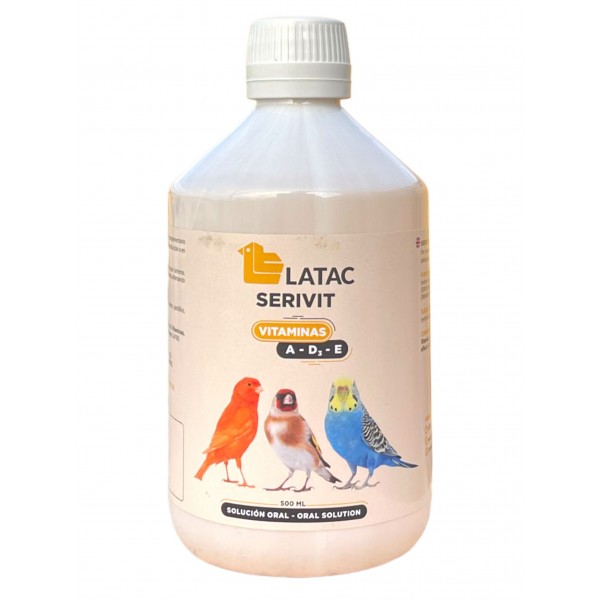 Serivit Latac 500 ml (alto contenido en vitaminas A-D3-E) Latac