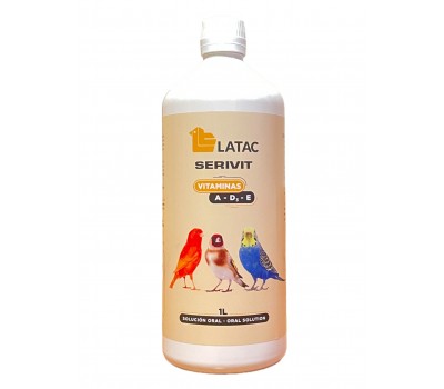 Serivit Latac 1 Litro (alto contenido en vitaminas A-D3-E)