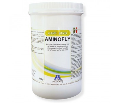 AMINOFLY Happy Bird – Aminoácidos Esenciales para Aves Ornamentales
